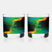 Quantenverschmelzung Whiskyglas (Vorderseite)