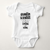 Quantenwissenschaftler Baby Strampler (Vorderseite)