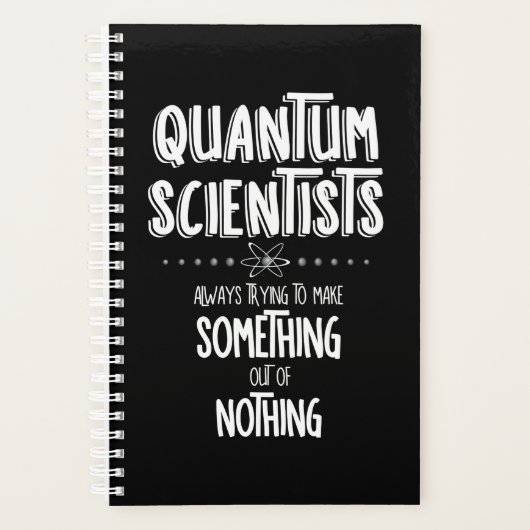 Quantenwissenschaftler Planer (Vorderseite)