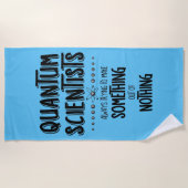 Quantenwissenschaftler Strandtuch (Vorderseite)