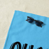 Quantenwissenschaftler Strandtuch (Beispiel)