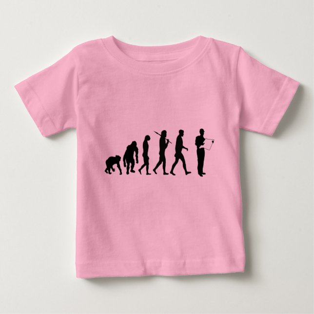 Quantitätsprüfer für den zivilen Ingenieur Baby T-shirt (Vorderseite)