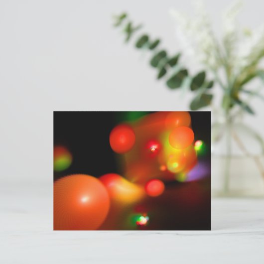 QUANTUELLE BUBBLES POSTKARTE (Stehend Vorderseite)