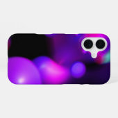 QUANTUM BUBBLE lila iPhone 16 Hülle (Rückseite (Horizontal))