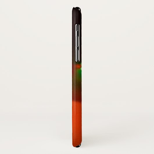 QUANTUM BUBBLE Rot Rosa Case-Mate iPhone Hülle (Hinten/Links)