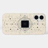 Quantum Center Grid Case-Mate iPhone Hülle (Rückseite (Horizontal))
