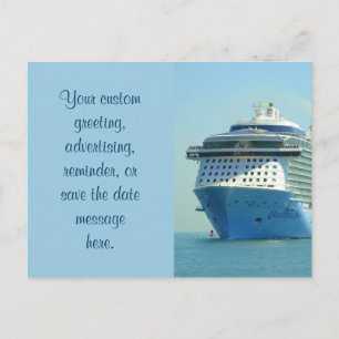 Quantum, das Gewohnheit nennt Ankündigungspostkarte