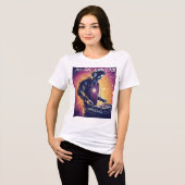 🎧 Quantum DJ: Kosmische Beats in einem Universum Tri-Blend Shirt (Vorderseite voll)