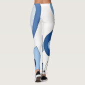 Quantum Dot Dreams Abstrakt Leggings (Rückseite)