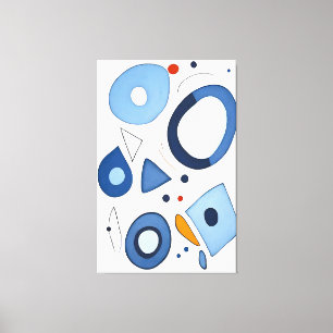Quantum Dot Dreams Abstrakt Leinwanddruck
