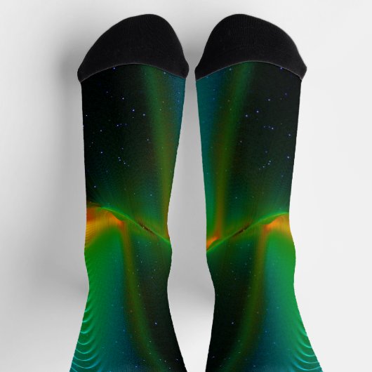 Quantum-Entanglement-Socken Socken (Oben)