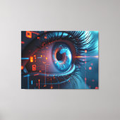 Quantum Eye Leinwanddruck (Vorderseite)