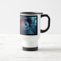 Quantum Eye links Tasse für den Handweg