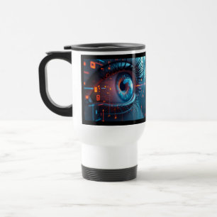 Quantum Eye rechte Tasse Pendlerverkehr