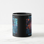 Quantum Eye Tech-Kombitasse zweiseitig Tasse (Zentrum)