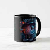 Quantum Eye Tech-Kombitasse zweiseitig Tasse (VorderseiteRechts)
