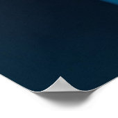 Quantum Eye wertvolles Mattposter Poster (Ecke)