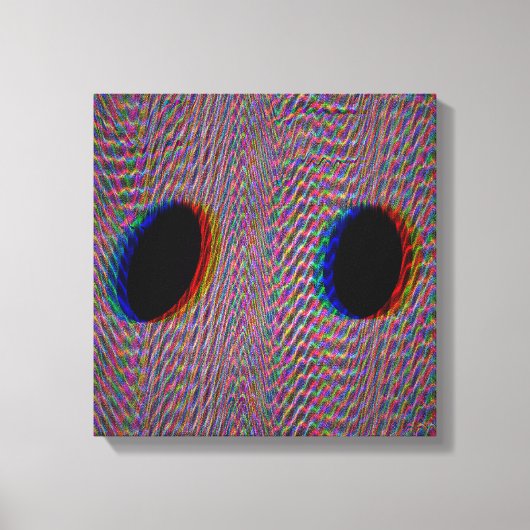 Quantum Flow Field  Leinwanddruck (Vorderseite)