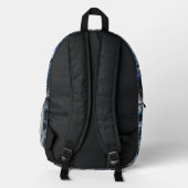 Quantum Foam Capsules Backpack Bedruckter Rucksack (Rückseite)