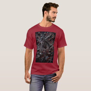 Quantum Grid 3D Illusions-T-Shirt T-Shirt