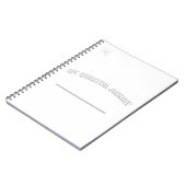 Quantum Journeys Hypnose Spiral Journal Notizblock (Linke Seite)