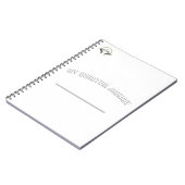 Quantum Journeys Hypnosis Spiral Journal Notizblock (Linke Seite)