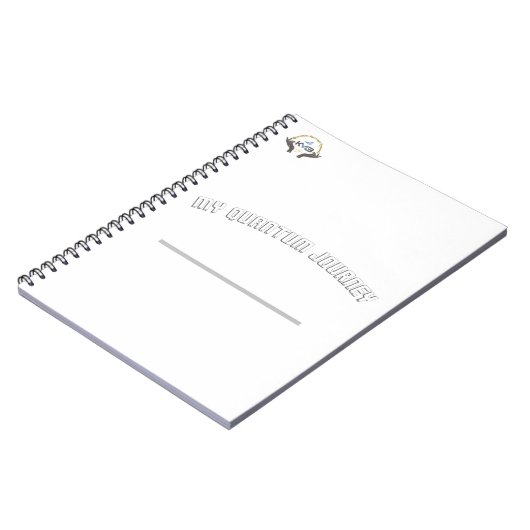 Quantum Journeys Hypnosis Spiral Journal Notizblock (Linke Seite)
