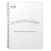 Quantum Journeys Hypnosis Spiral Journal Notizblock (Vorderseite)