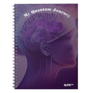 Quantum Journeys Hypnosis Spiral Journal Notizblock