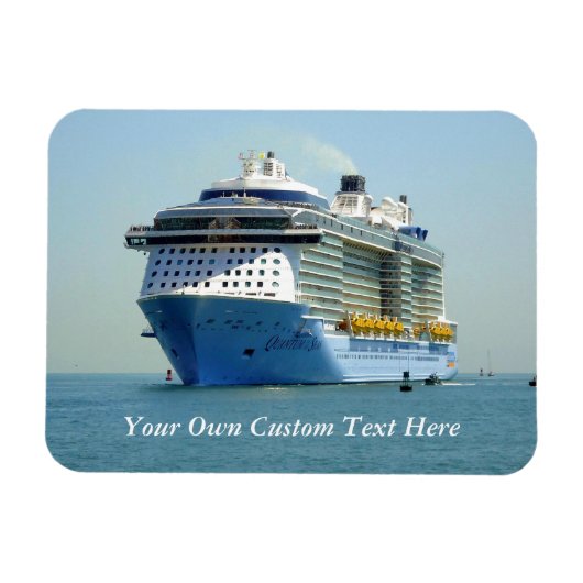 Quantum kommt, Perosnalized nennend Magnet (Horizontal)