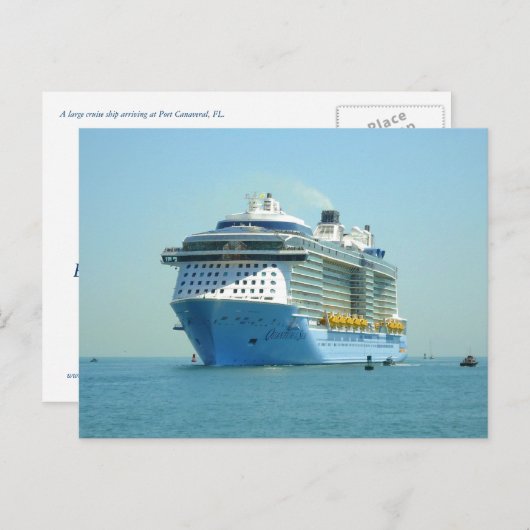 Quantum kommt und ruft postkarte (Vorne/Hinten)