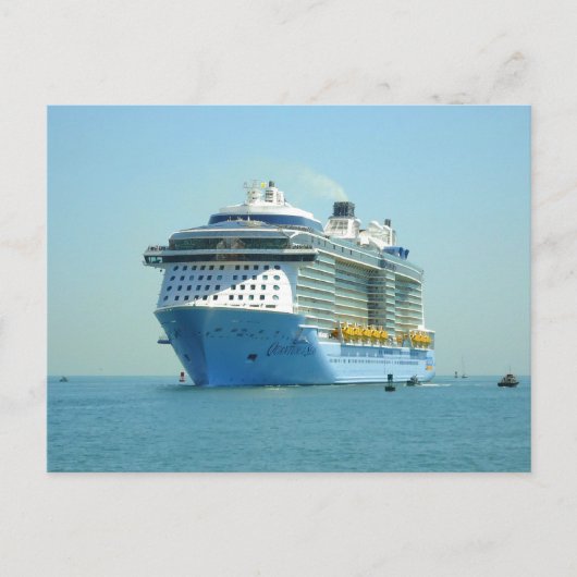 Quantum kommt und ruft postkarte (Vorderseite)