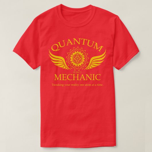 QUANTUM MECHANIC T-Shirt (Design vorne)