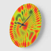 Quantum Mechanics Mandala Art Wanduhr (Winkel)