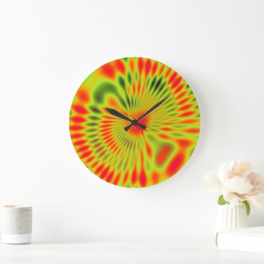 Quantum Mechanics Mandala Art Wanduhr (Zuhause)