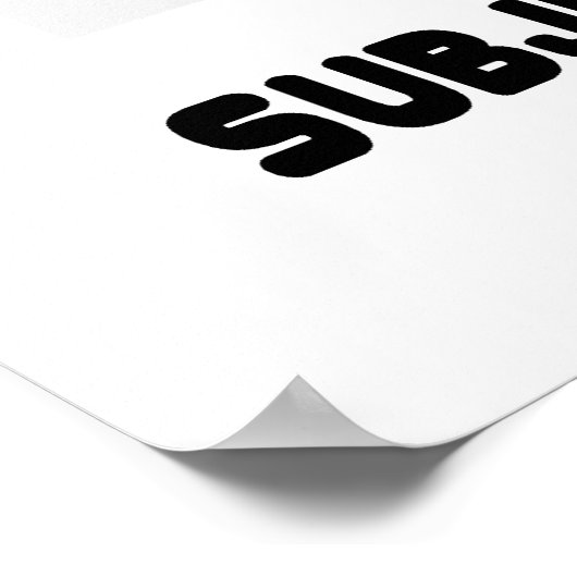 Quantum Mechanics Many Worlds Interpretation Poster (Ecke)