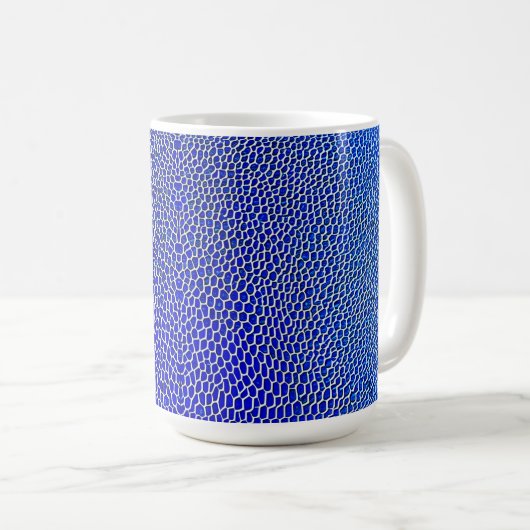"Quantum Mesh" Kaffeetasse (VorderseiteRechts)