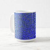 "Quantum Mesh" Kaffeetasse (Vorderseite Links)