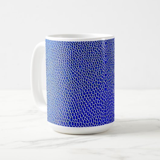 "Quantum Mesh" Kaffeetasse (Vorderseite Links)