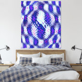 Quantum Nebula Formation Design  Leinwanddruck (Insitu (Schlafzimmer))