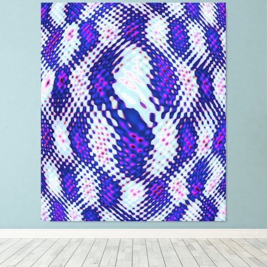 Quantum Nebula Formation Design Leinwanddruck (Insitu (Holzboden))