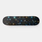 Quantum Nexus Netzwerk 3D Skateboard (Horizontal)