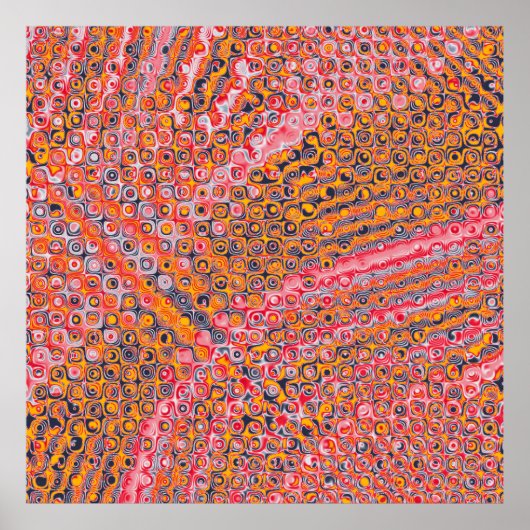 Quantum physics contemporary wall decor  poster (Vorne)