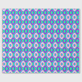 Quantum Physics Geometric Pattern  Geschenkpapier (Flach)