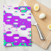 Quantum Physics Geometric Pattern  Geschirrtuch (Viertel Falte)