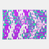 Quantum Physics Geometric Pattern  Geschirrtuch (Horizontal)