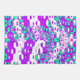 Quantum Physics Geometric Pattern  Geschirrtuch