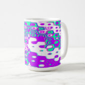 Quantum Physics Geometric Pattern  Kaffeetasse (VorderseiteRechts)