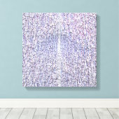 Quantum Physics Geometric Pattern  Leinwanddruck (Insitu (Holzboden))