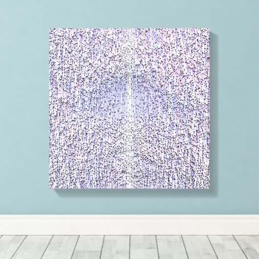 Quantum Physics Geometric Pattern  Leinwanddruck (Insitu (Holzboden))